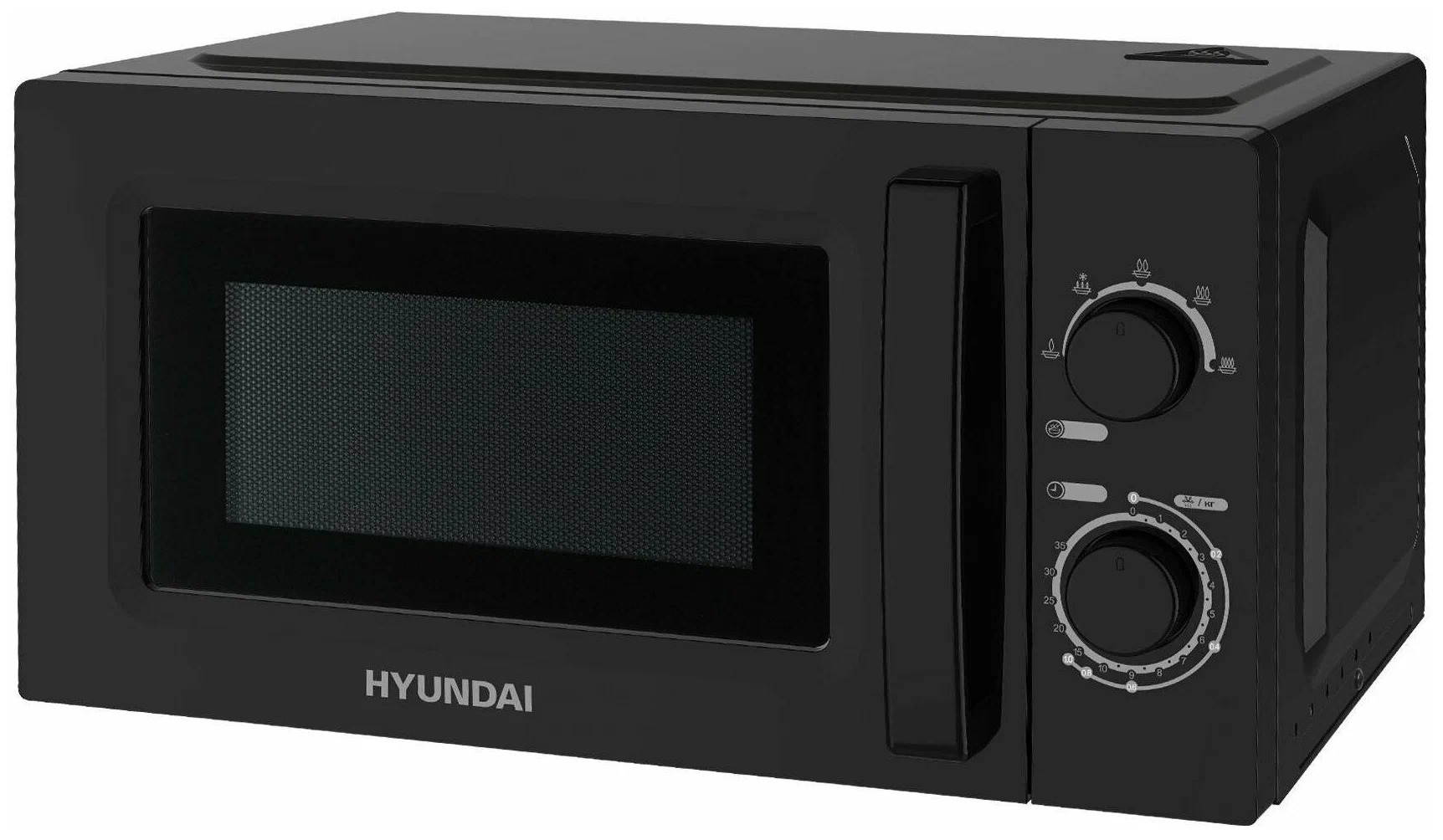 Микроволновая печь Hyundai Hym-M2008, цвет черный