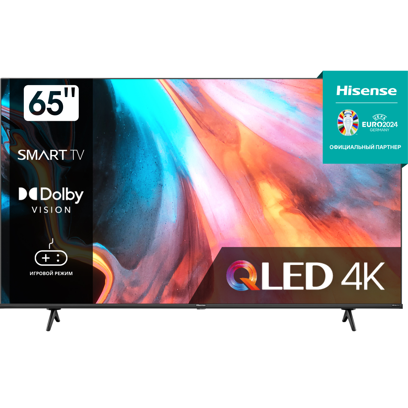 4K (Ultra HD) Smart телевизор Hisense 65e7hq (Имп), цвет черный 543212 65e7hq (Имп) - фото 1