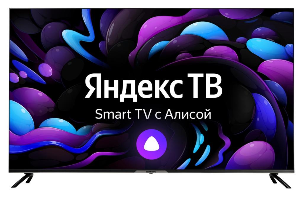 4K (Ultra HD) Smart телевизор Hyundai H-Led55bu7003, цвет черный 543533 - фото 1