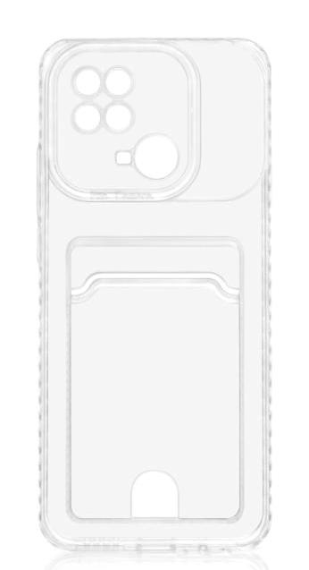 Чехол Df Для Xiaomi Redmi 10c Xicardcase-01, цвет прозрачный