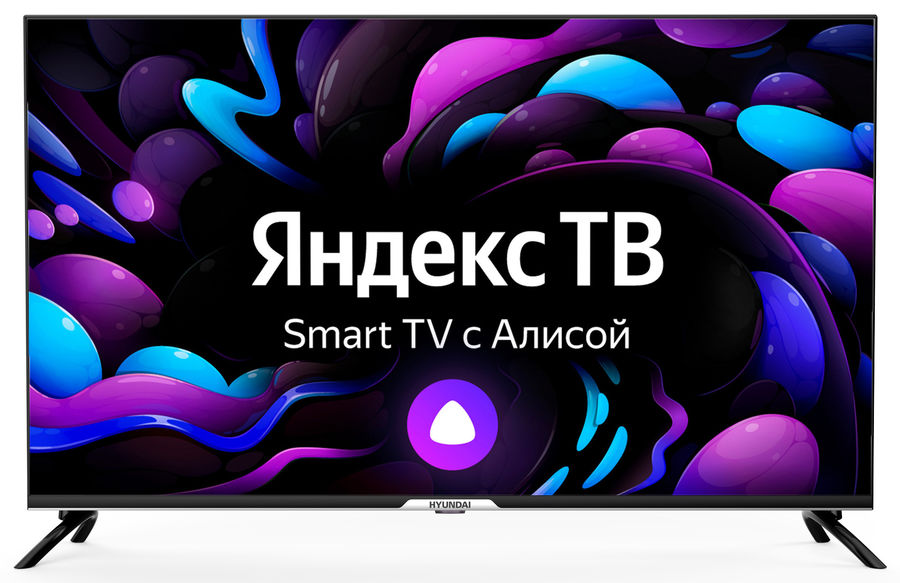 4K (Ultra HD) Smart телевизор Hyundai H-Led43bu7003, цвет черный 544634 - фото 1