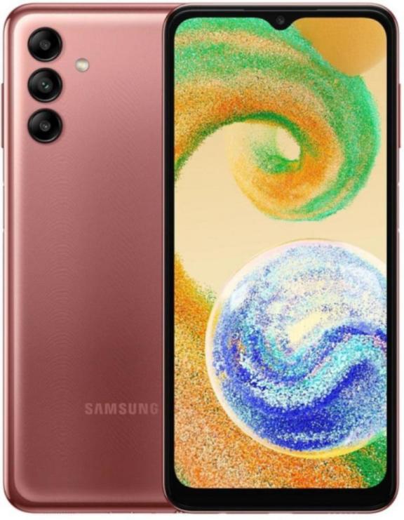 Смартфон Samsung Samsung Galaxy A04s 3/32gb Sm-A047 Cooper (Пи), цвет коричневый 545856 Samsung Galaxy A04s 3/32gb Sm-A047 Cooper (Пи) Exynos 850 - фото 1