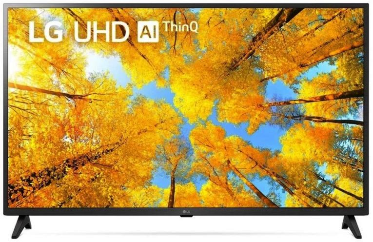 4K (Ultra HD) Smart телевизор Lg 50uq75006lf.Arub (Пи), цвет черный 548385 50uq75006lf.Arub (Пи) - фото 1