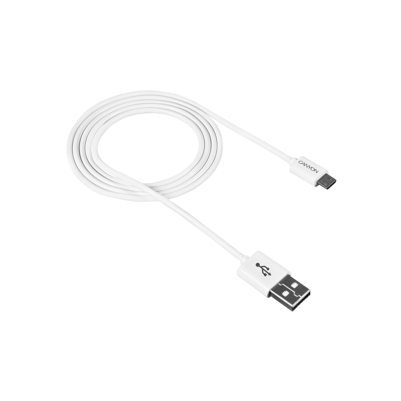 Кабель Canyon Micro Usb – Usb 2.0 Um-1 Cne-Usbm1w