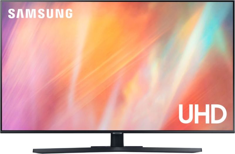 4K (Ultra HD) Smart телевизор Samsung Ue55au7500uxru (Пи), цвет черный 549716 Ue55au7500uxru (Пи) - фото 1