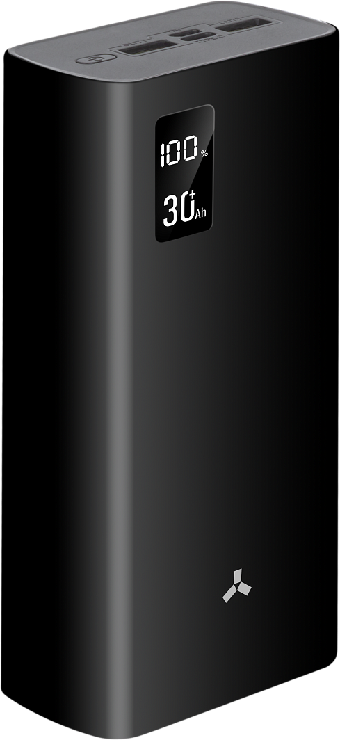 Внешний аккумулятор Accesstyle Accesstyle Bison 30pqd Black, цвет черный