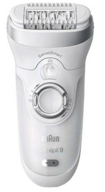 Эпилятор Braun S9 Ses 9-705 Silver Sensosmart, цвет белый