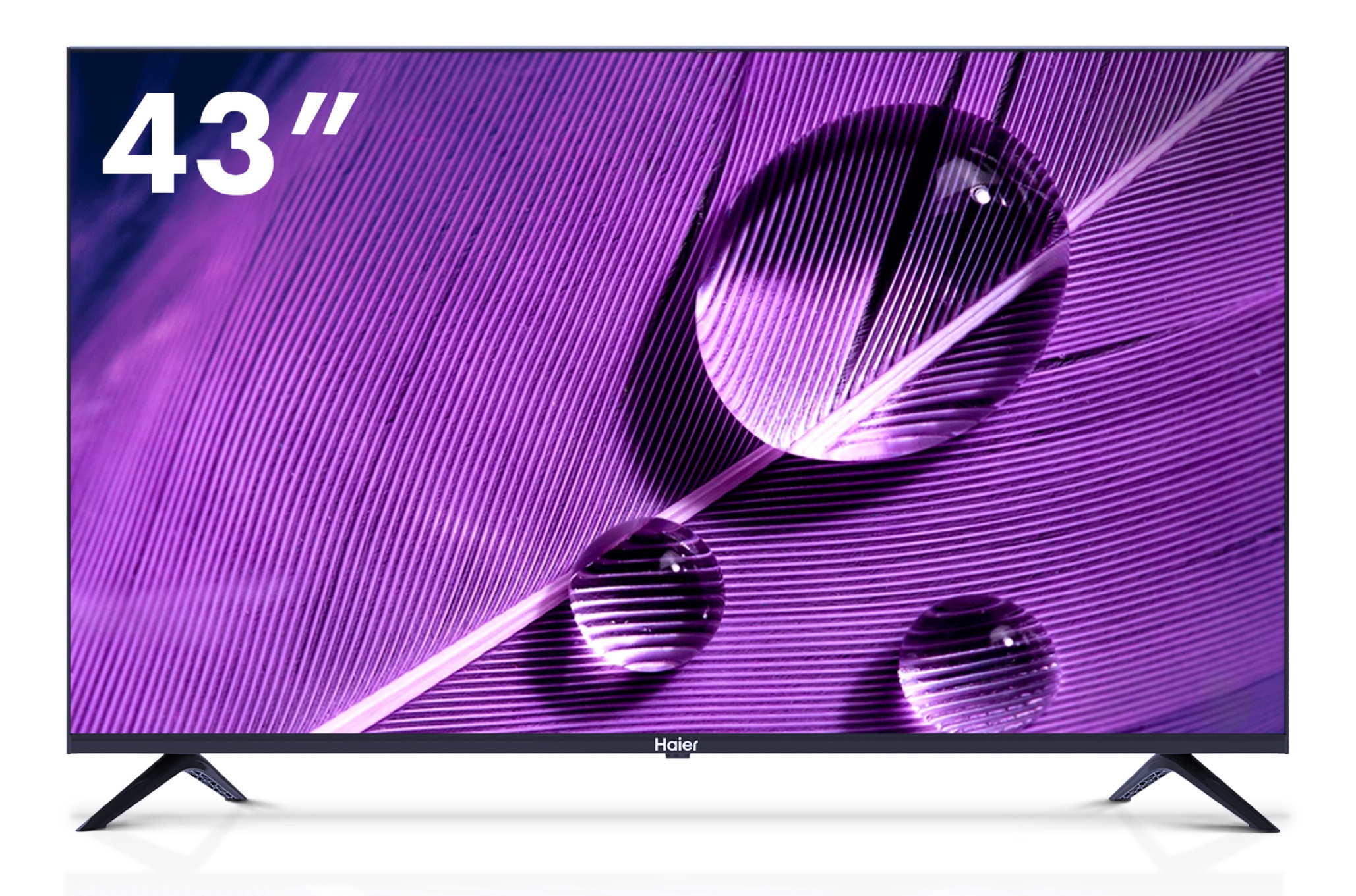 4K (Ultra HD) Smart телевизор Haier 43 Smart Tv S1, цвет черный 551632 - фото 1