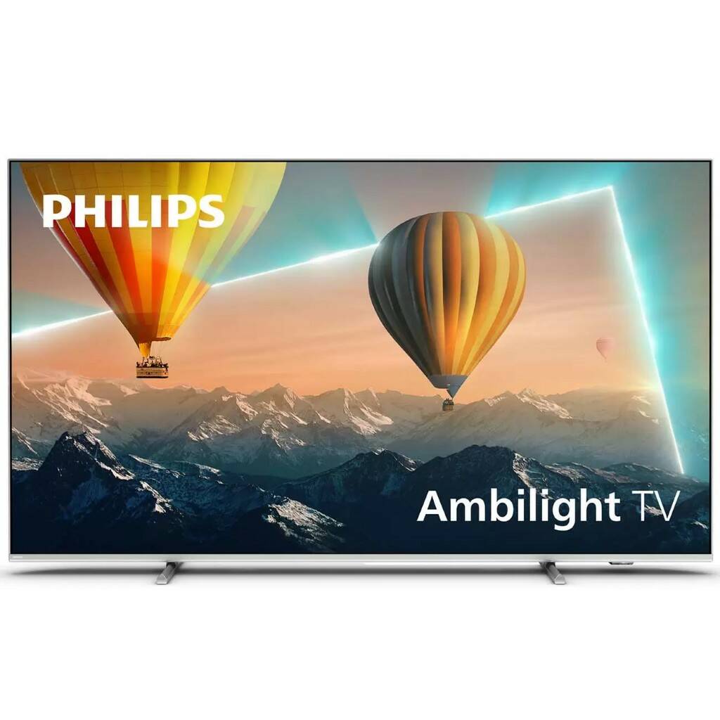 4K (Ultra HD) Smart телевизор Philips 43pus8057/60, цвет серебристый 551833 43pus8057/60 - фото 1