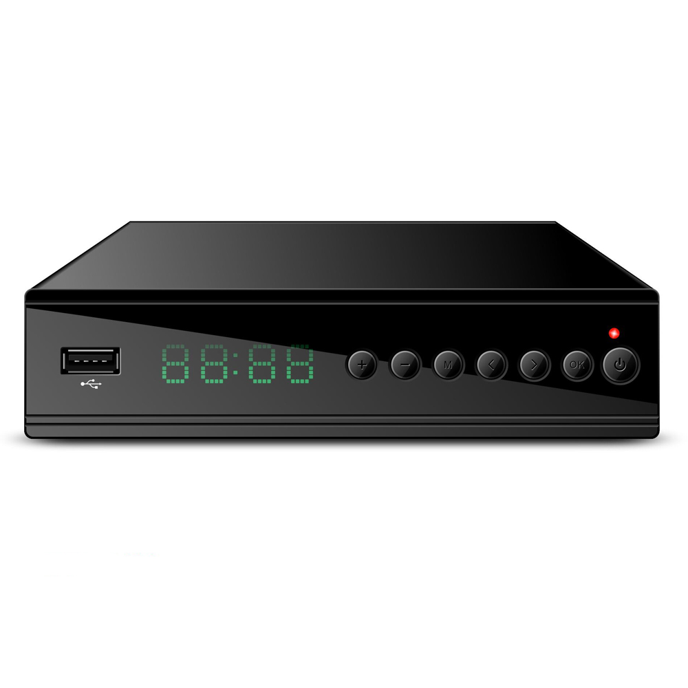 DVB-T2 ресивер Сигнал Сигнал Эфир Hd-350, цвет черный