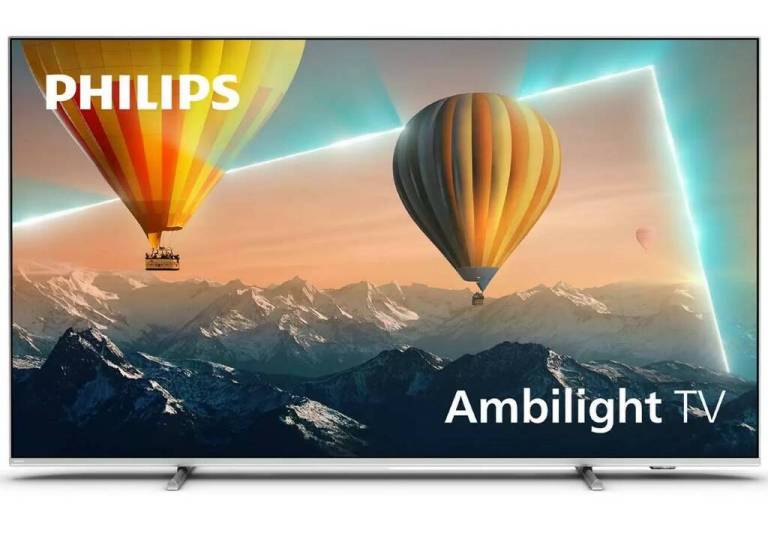 4K (Ultra HD) Smart телевизор Philips 55pus8057/60, цвет серебристый 552816 55pus8057/60 - фото 1