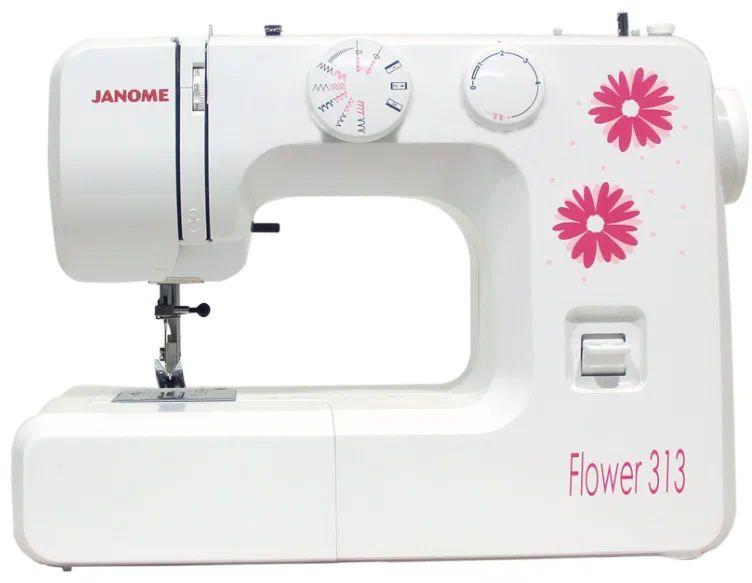 Швейная машина Janome janome flower 313 - фото 1