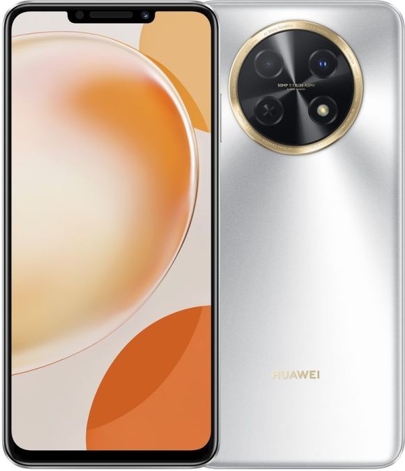 Смартфон Huawei huawei nova y91 8/128gb silver (stg-lx1) huawei nova y91 8/128gb silver (stg-lx1) - фото 1