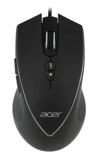 Мышь проводная игровая Acer omw131 черный (zl.mceee.015)