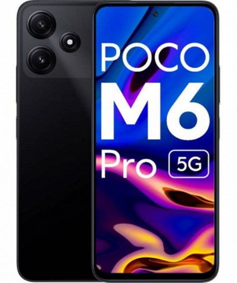 Смартфон Poco m6 pro 5g 8/256gb black m6 pro 5g 8/256gb black - фото 1