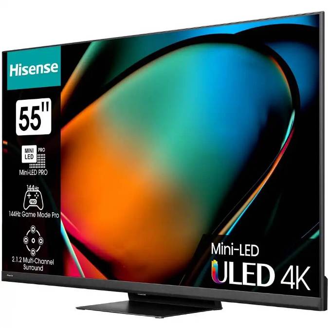 4K (Ultra HD) Smart телевизор Hisense 55u8kq