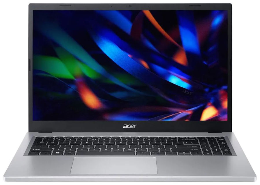 Ноутбук Acer extensa 15 ex215-33-p56m/nx.eh6cd.008/intel n200/8gb/256gb/15.6 fhd/dos серебристый extensa 15 ex215-33-p56m/nx.eh6cd.008/intel n200/8gb/256gb/15.6 fhd/dos серебристый - фото 1