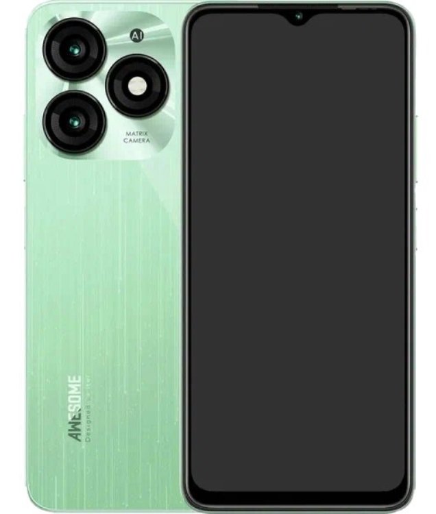 Смартфон Itel a70 3/128gb green