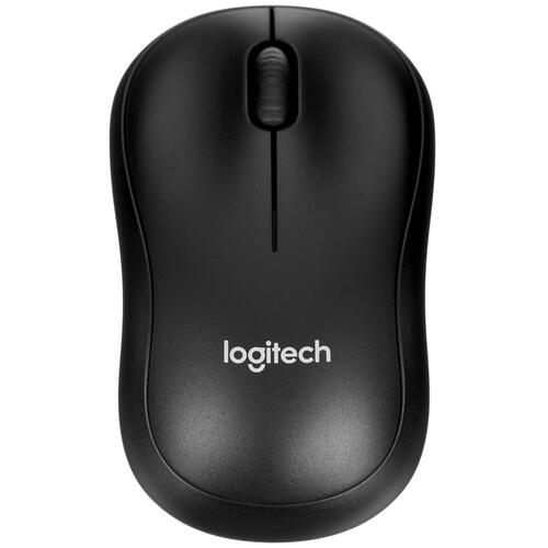 Мышь беспроводная Logitech b220 silent black