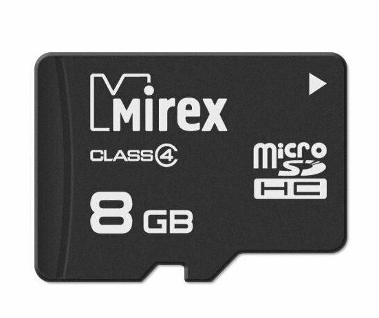 Карта памяти Mirex mirex microsdhc 8gb (class 4) 13612-mcrosd08 mirex microsdhc 8gb (class 4) 13612-mcrosd08 - фото 1