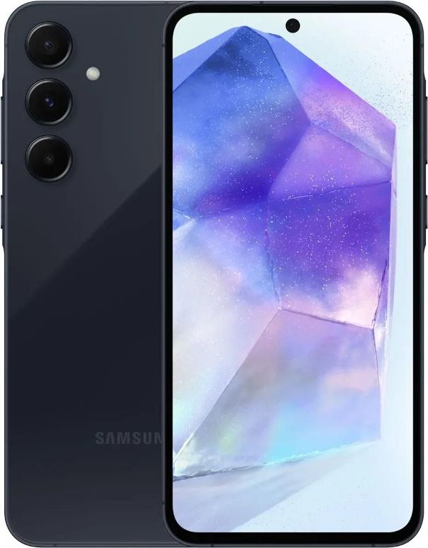 Смартфон Samsung samsung galaxy a55 5g 8/256gb sm-a556 dark blue (пи)