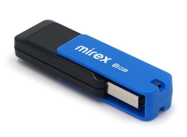 USB Флеш Mirex mirex 8gb city blue (13600-fmucib08)