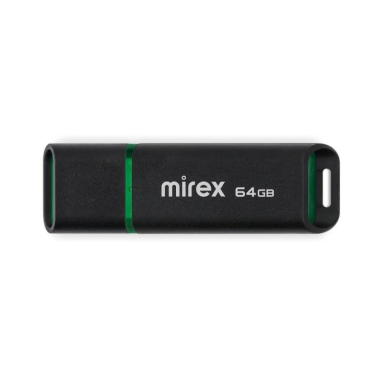 USB Флеш Mirex mirex 64gb usb 3.0 spacer black (13600-fm3spb64) mirex 64gb usb 3.0 spacer black (13600-fm3spb64) - фото 1