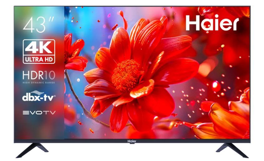 4K (Ultra HD) Smart телевизор Haier 43 smart tv s2