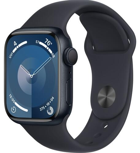 Смарт часы Apple watch s9 41mm midnight m/l (mr8x3zp/a)