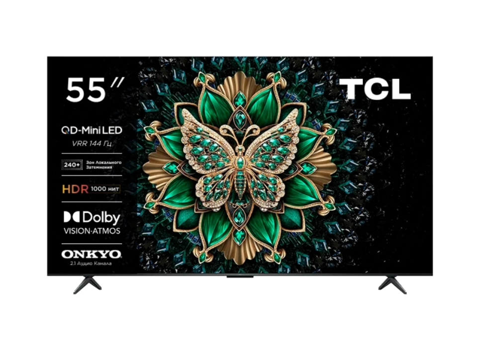 4K (Ultra HD) Smart телевизор TCL 55C6K (ИМП)