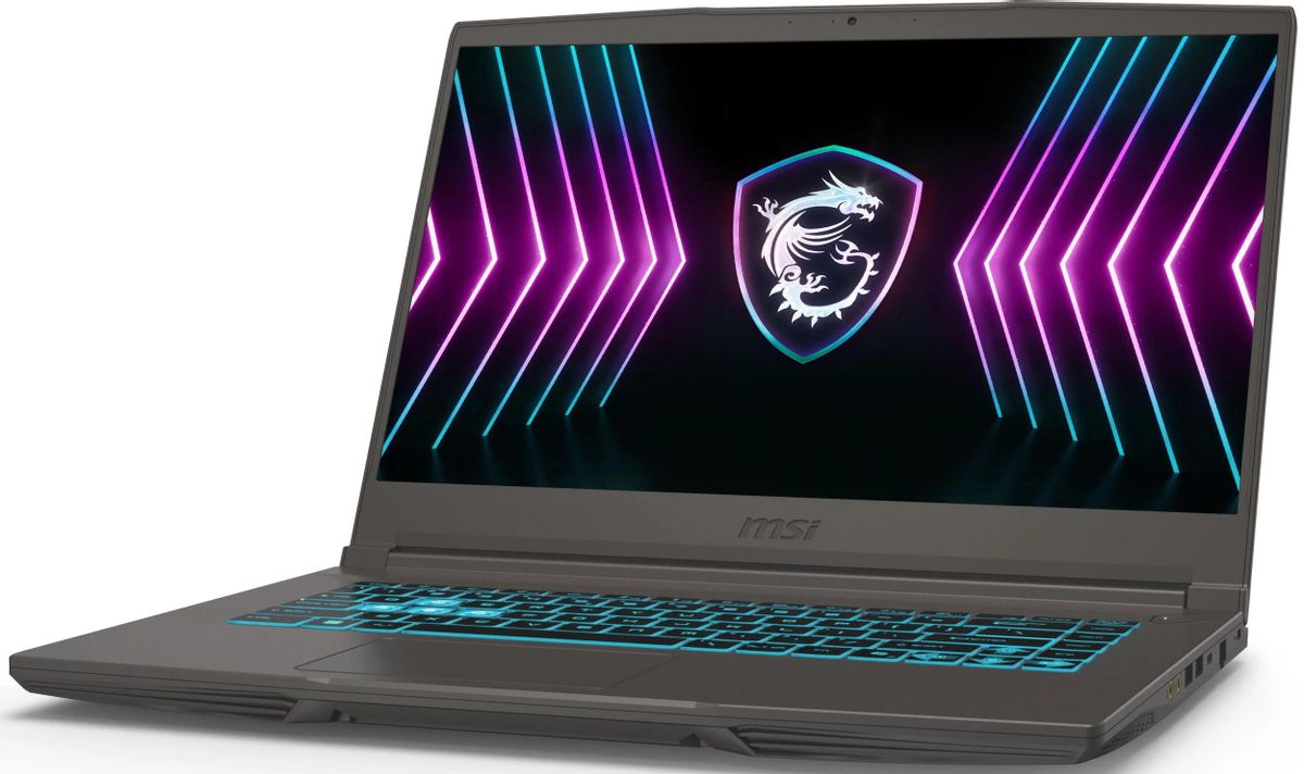Ноутбук игровой MSI Thin 15 B2RVE-3450XRU/9S7-16R831-3450/Core i5-210H/16Gb/512Gb/15.6 FHD IPS/RTX4050 6Gb/DOS серый
